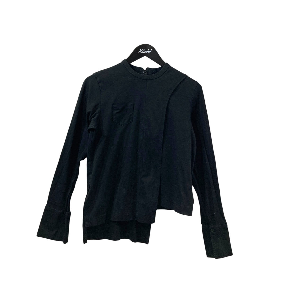 アシンメトリートップス長袖カットソーIOR24AW-CS-001
