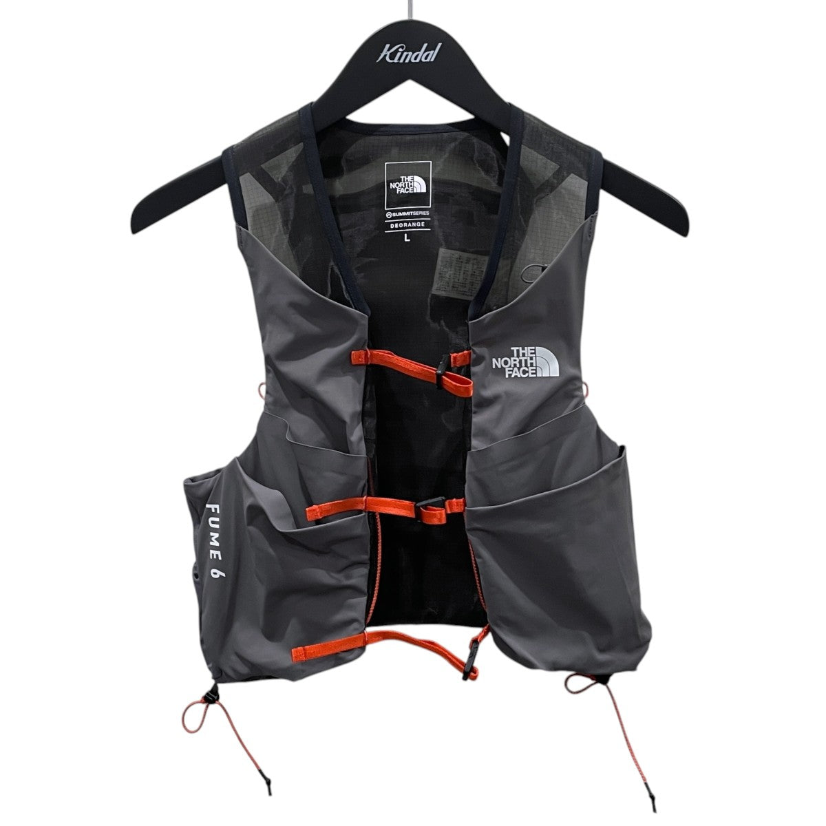 THE NORTH FACE バッグ一体型ベスト トレランザック HST Fume 6 エイチエスティーヒュームシックス NM62510 古着・中古-1枚目のアイテム画像