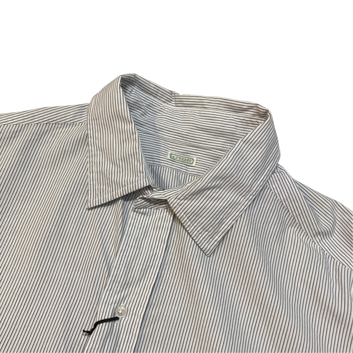 A．PRESSE Regular Collar Shirt ストライプ レギュラーカラーシャツ 25SAP-02-09H 古着・中古-3枚目のアイテム画像