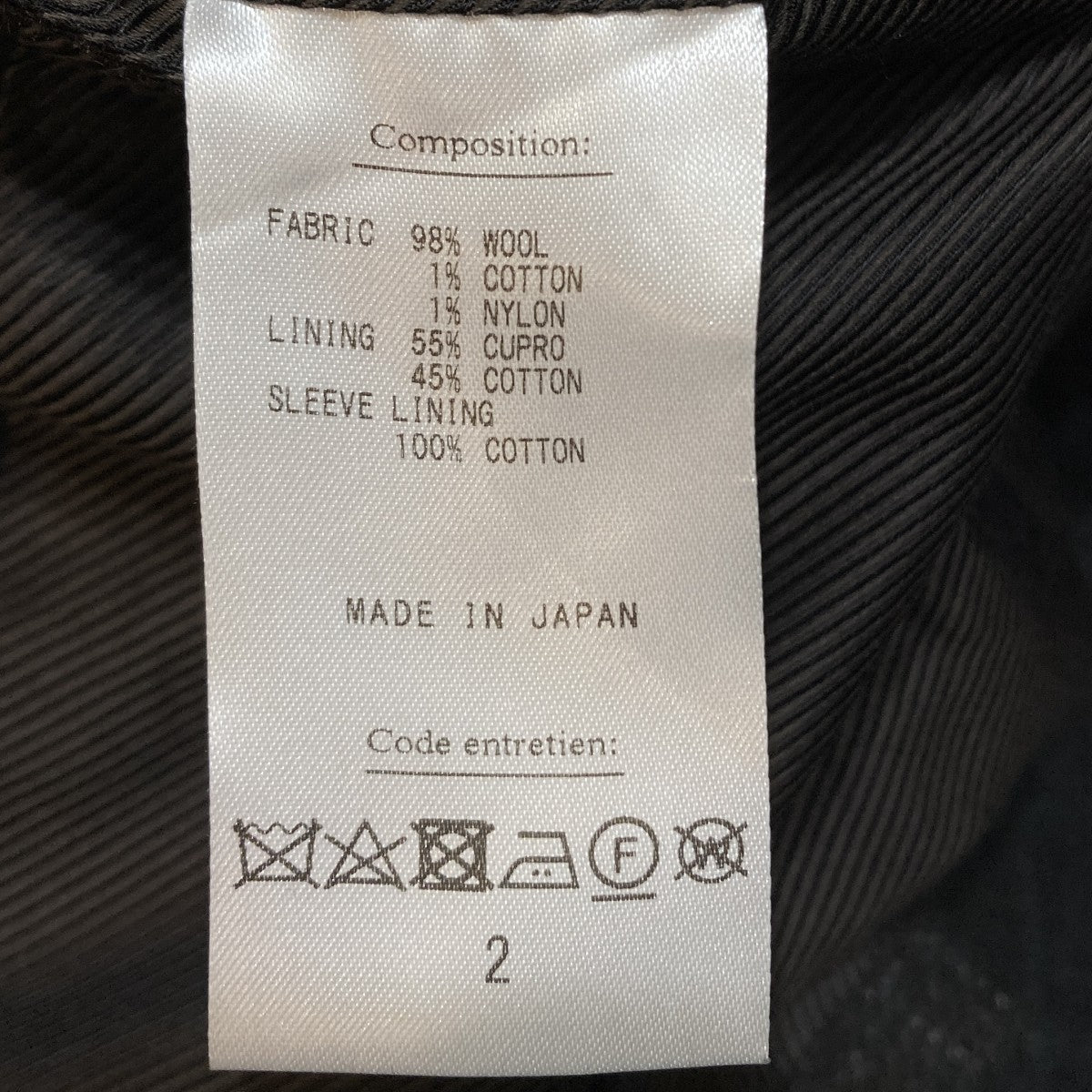Windowpane Jacketテーラードジャケット23AAP-01-20M