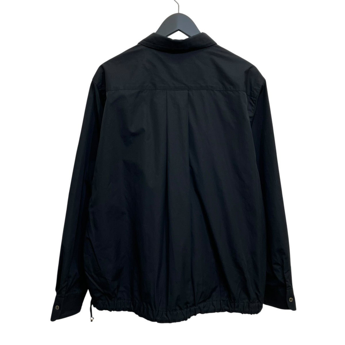 Thomas Mason Cotton Poplin L Sジップアップシャツ23-03171M