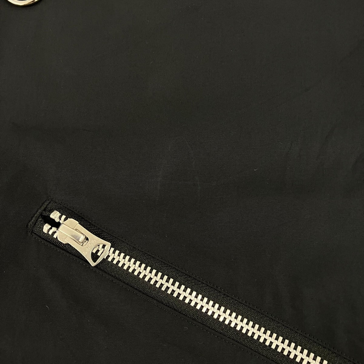 Thomas Mason Cotton Poplin L Sジップアップシャツ23-03171M