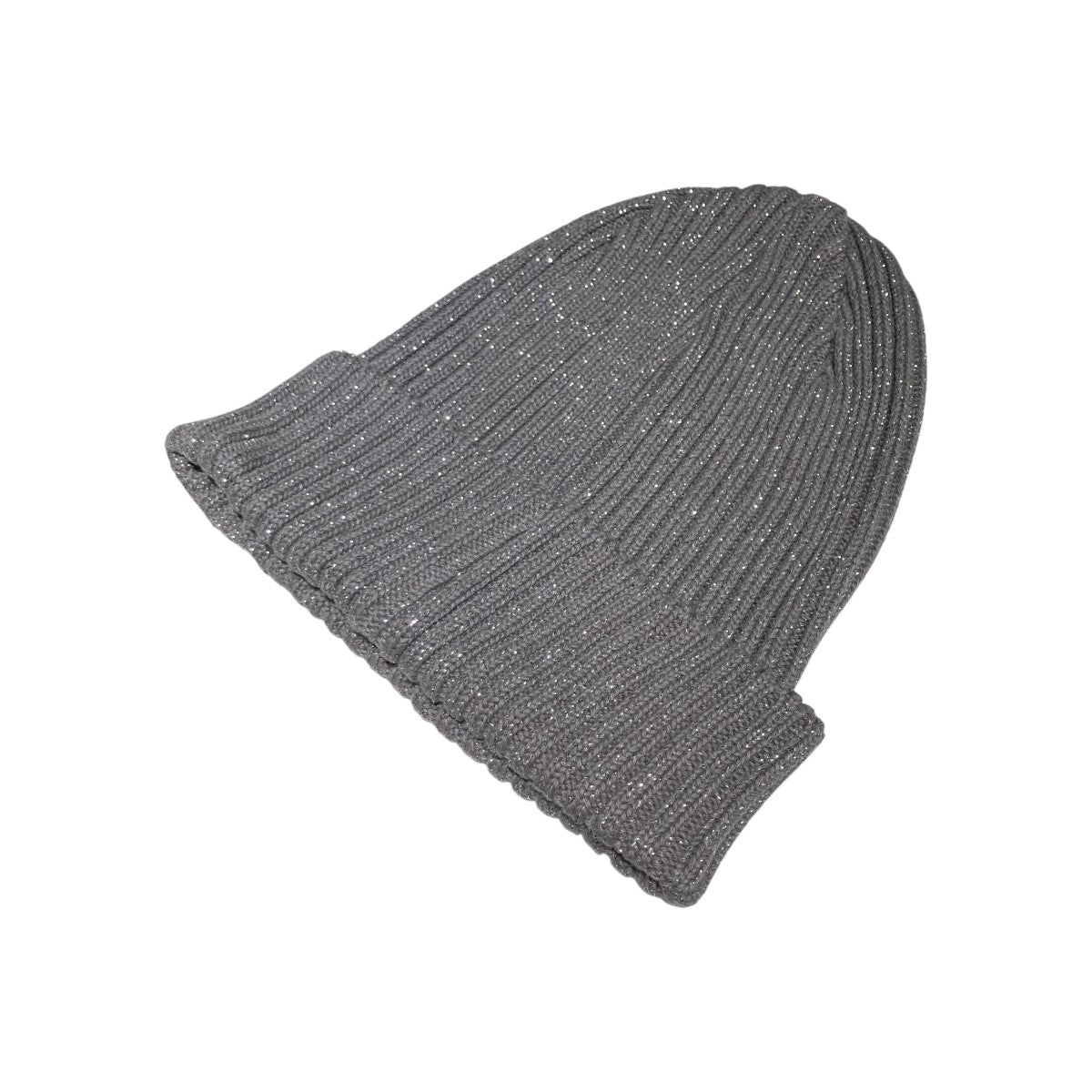 Overdyed Beanie Metallic Silverニット帽