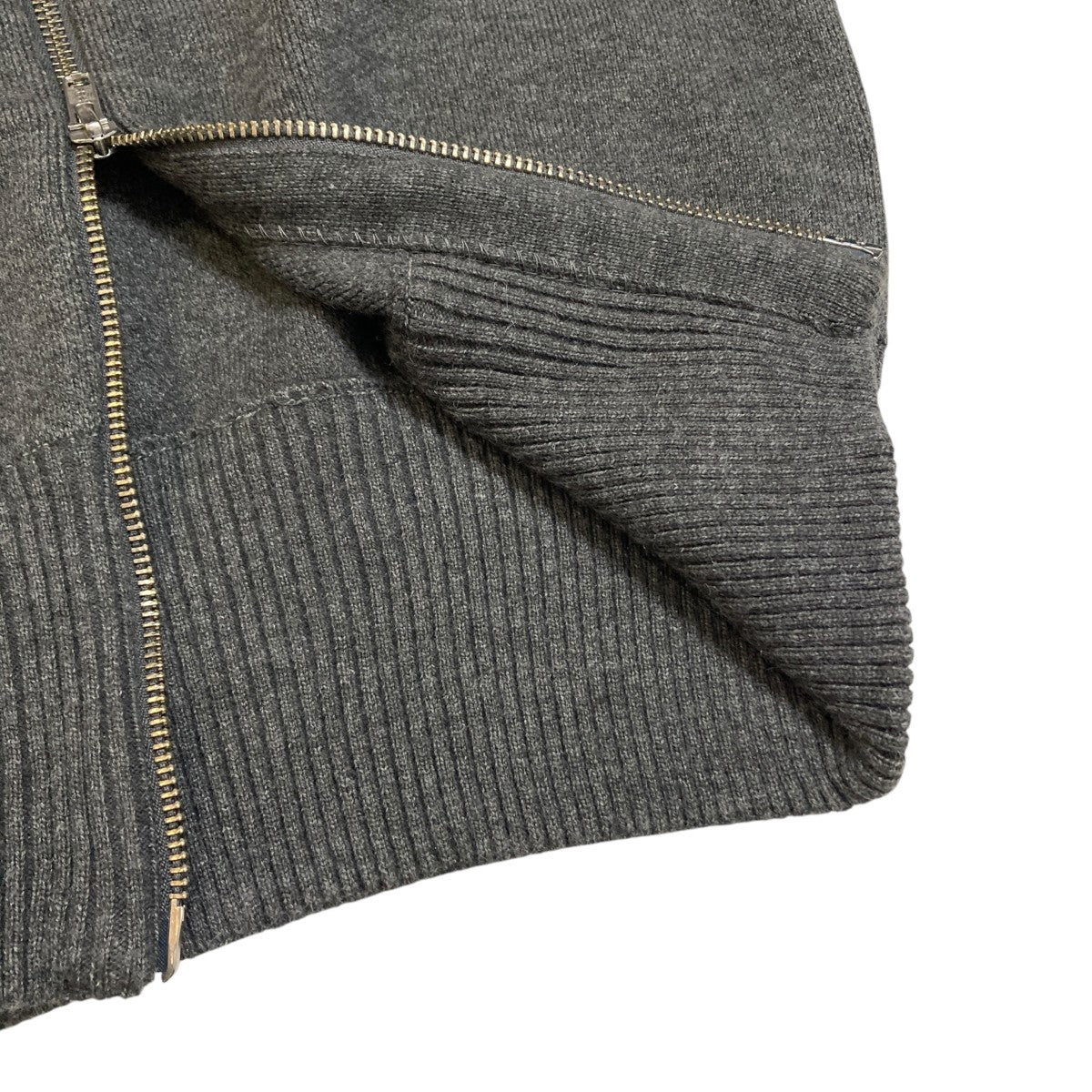 Bibiy． JUNO ZIPPER KNITジップカーディガンB51-KN086 古着・中古-6枚目のアイテム画像
