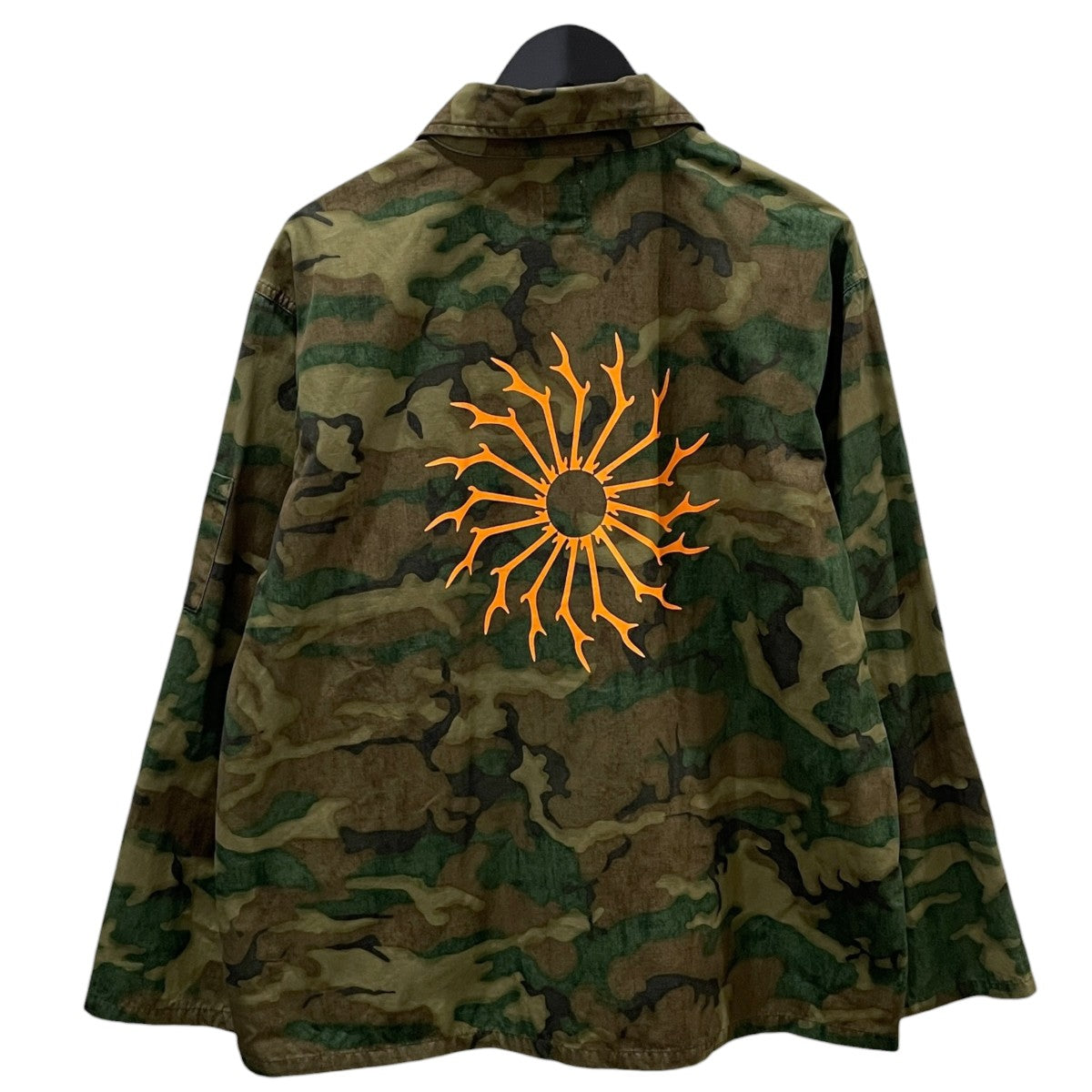 26SS カモフラ柄ライトジャケット Ranger Shirt - Cotton Ripstop ／ Camo レンジャーシャツ - コットンリップストップ ／ カモ SX666