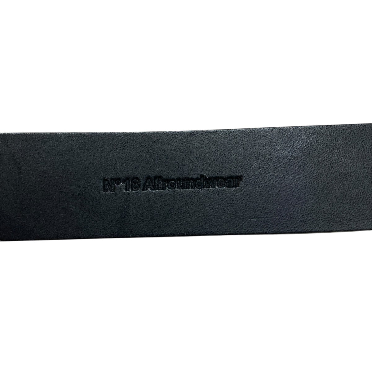 N°18 Leather beltレザーベルト