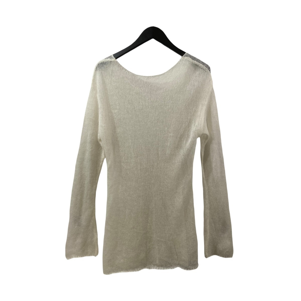 yo BIOTOP Sheer mohair V topニットEEM-43020-B 古着・中古-2枚目のアイテム画像