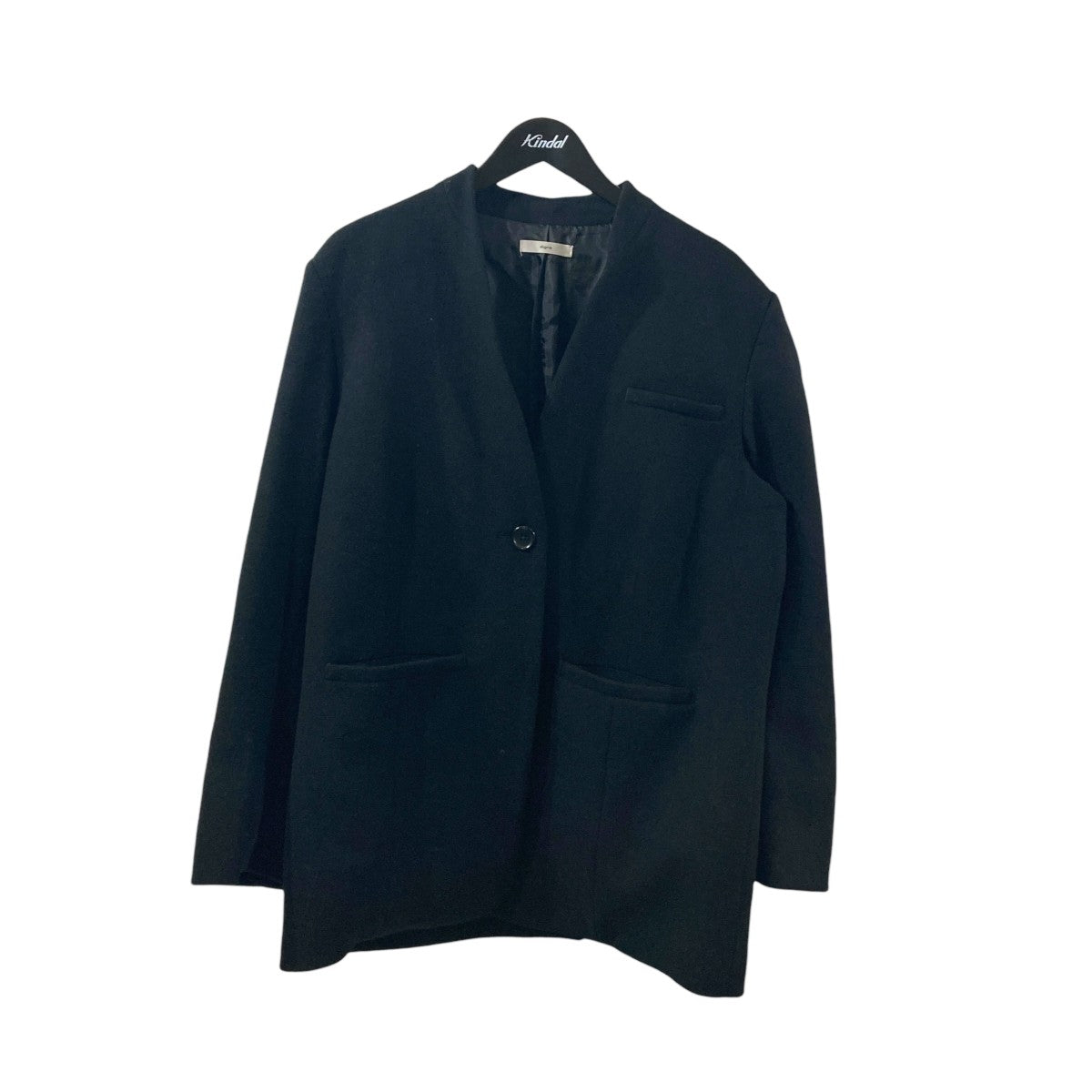 collarless jacket coatコートジャケットDIG23AW-JK-002