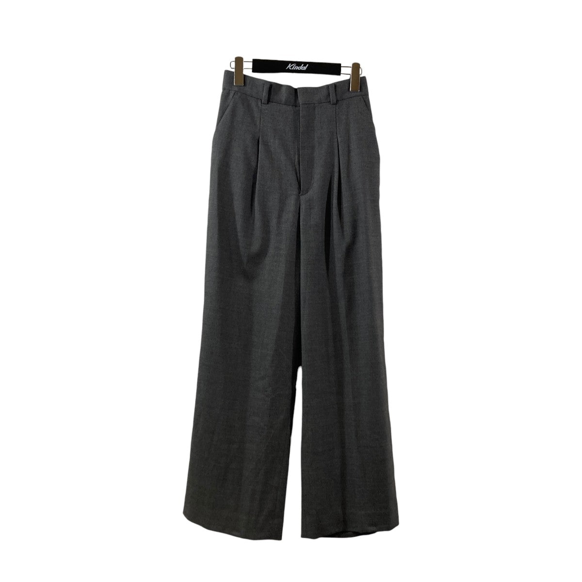High waist wool slacksスラックスEES-43070-B