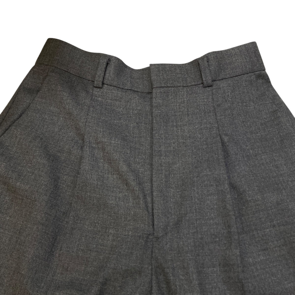 High waist wool slacksスラックスEES-43070-B