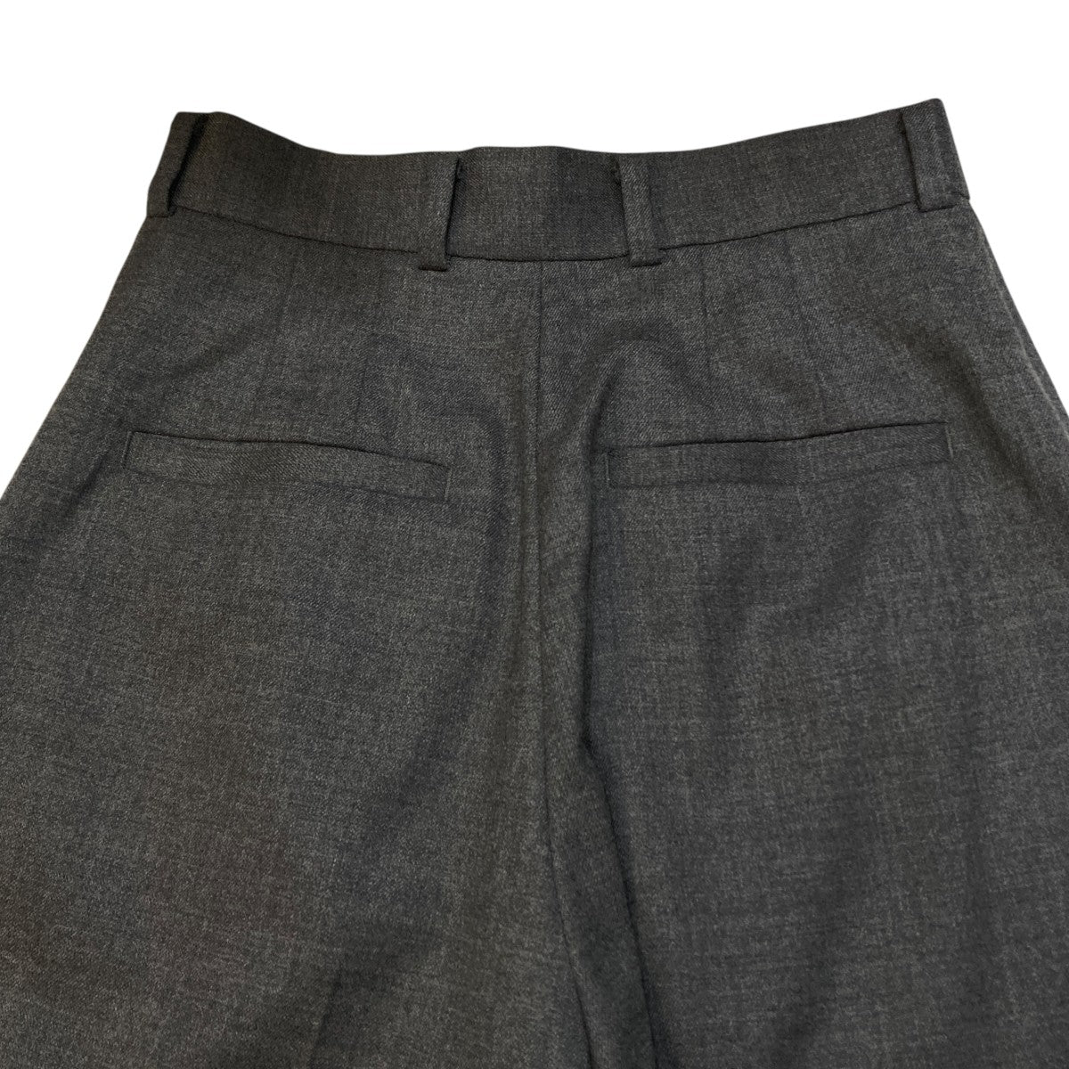 High waist wool slacksスラックスEES-43070-B