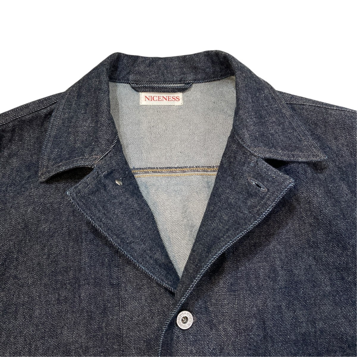 LEEROY RAW DENIM COVERALLデニムジャケットNN-1801B17