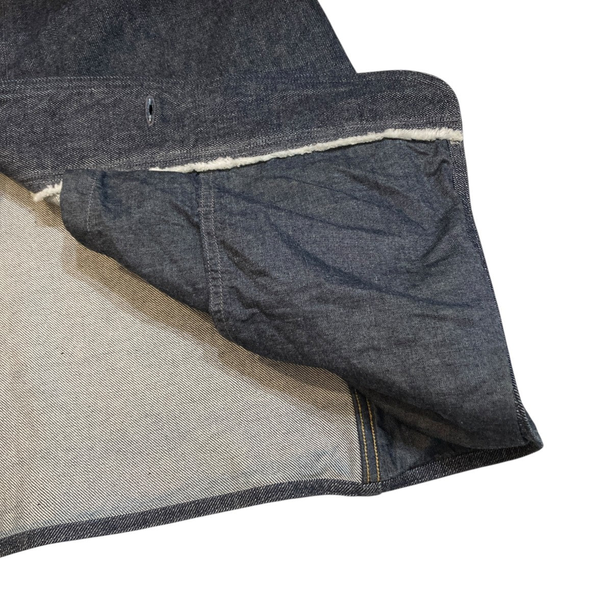 LEEROY RAW DENIM COVERALLデニムジャケットNN-1801B17