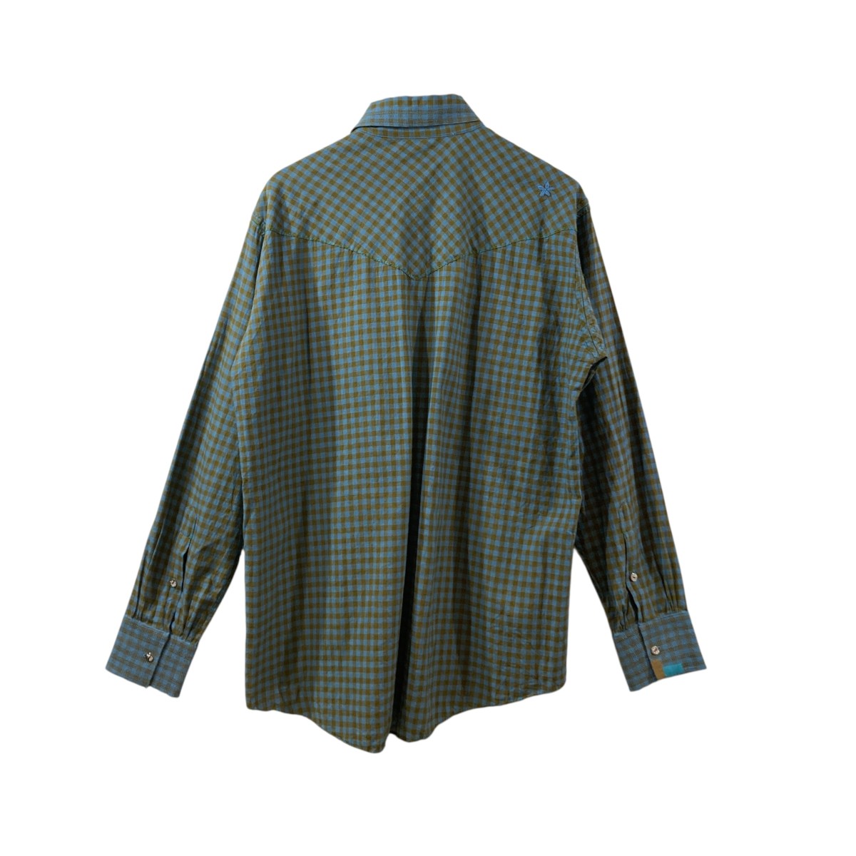 GUPTA WESTERNチェックチェックシャツMT5303-0605