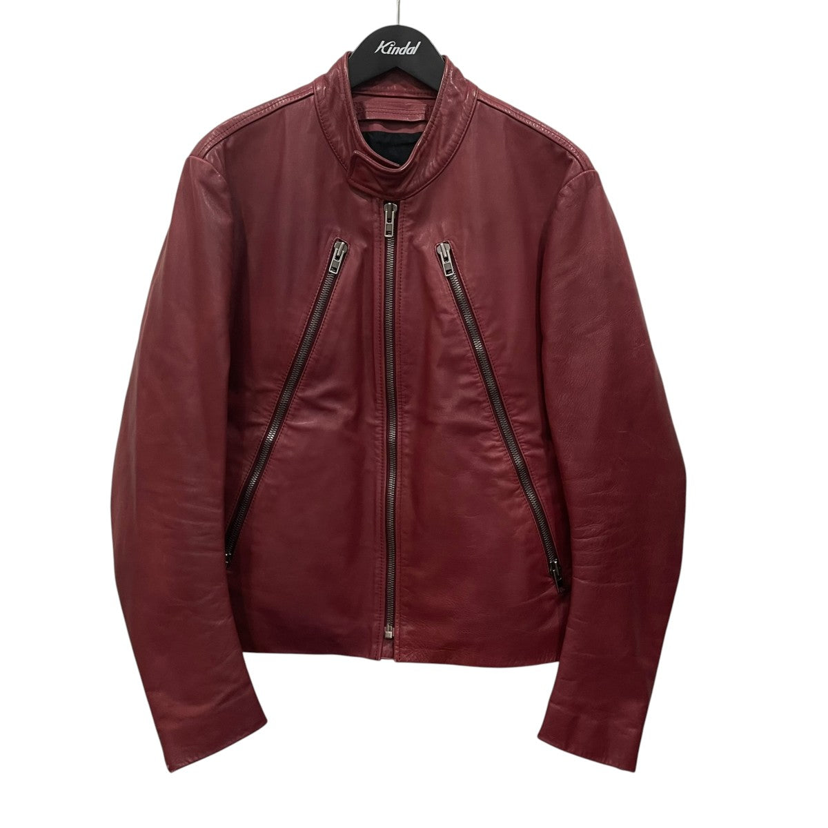 Maison Margiela ハの字ホースレザーライダースジャケット50AM015607554 古着・中古-1枚目のアイテム画像