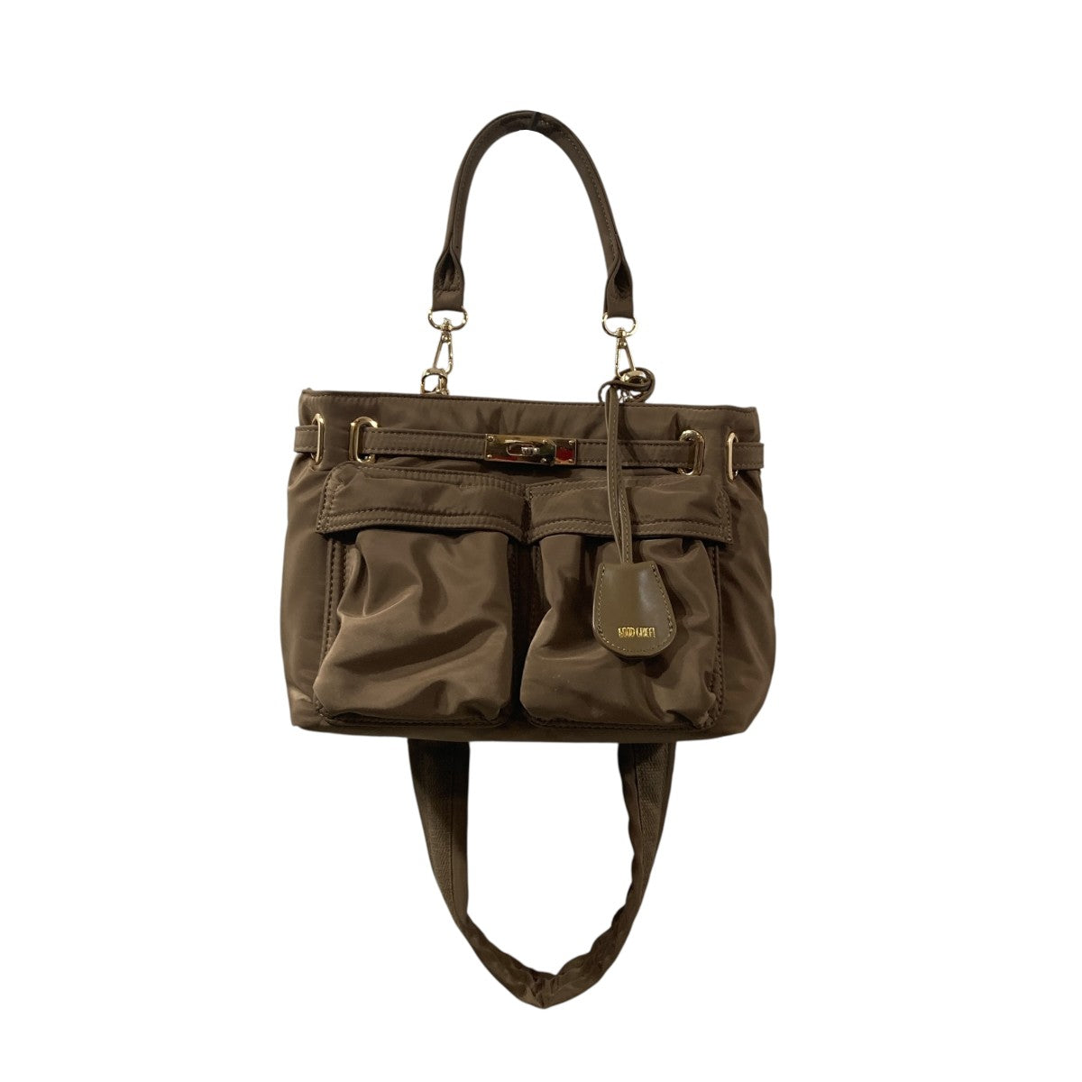 BELTED SHOULDER BAGナイロンバッグ