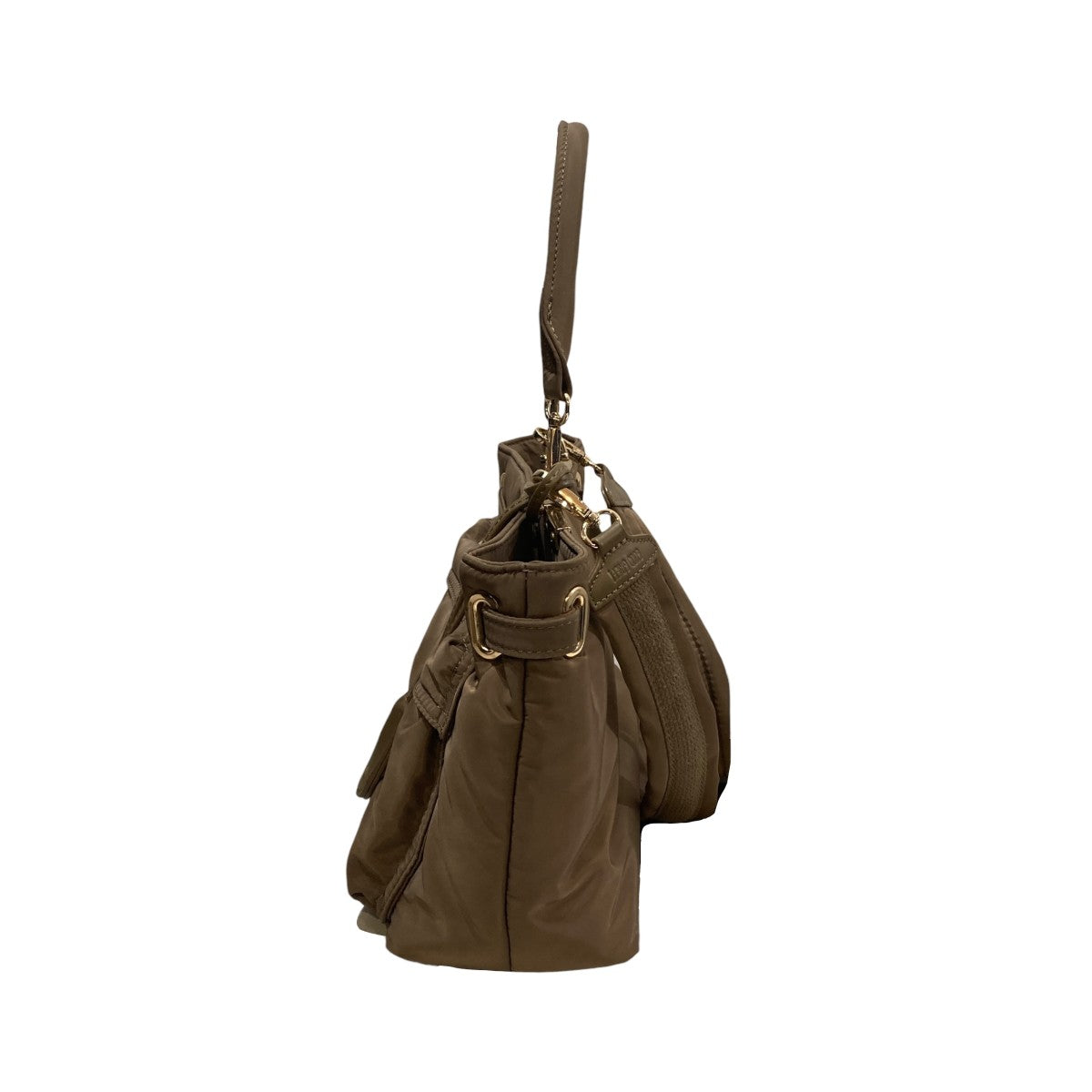 BELTED SHOULDER BAGナイロンバッグ