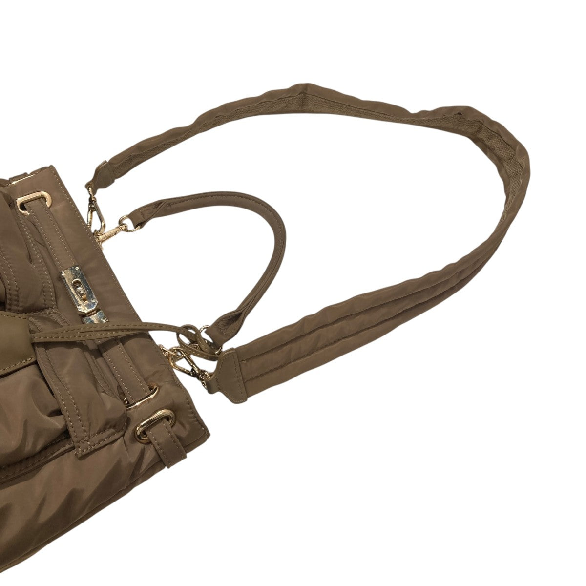 BELTED SHOULDER BAGナイロンバッグ