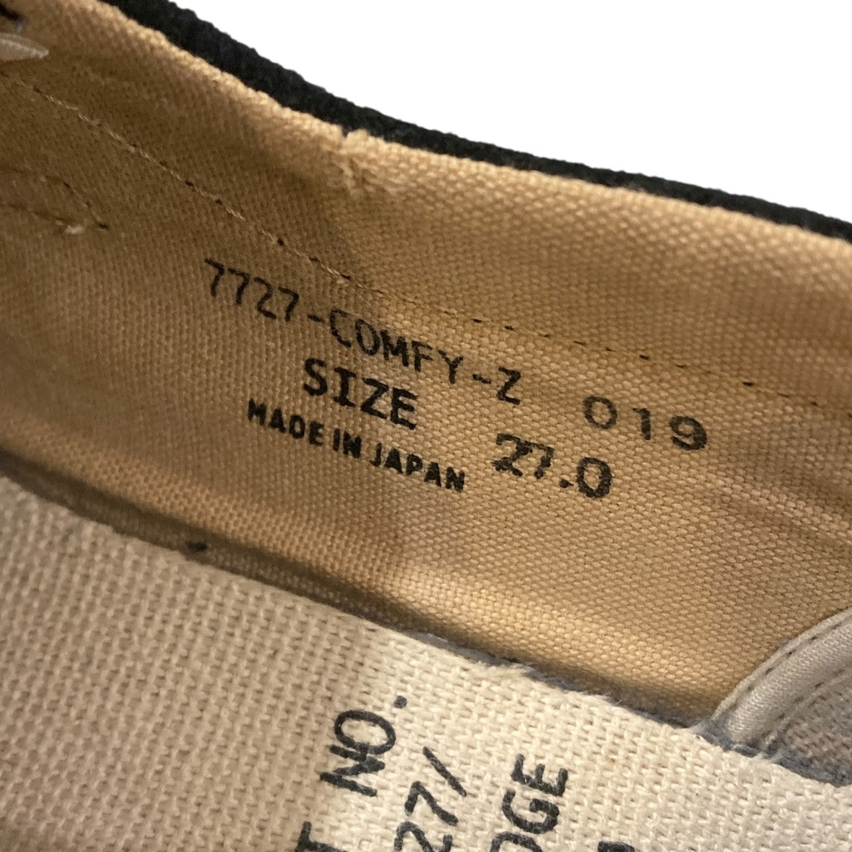 COMFY LOAFERSローカットスニーカー7727-COMFY-Z