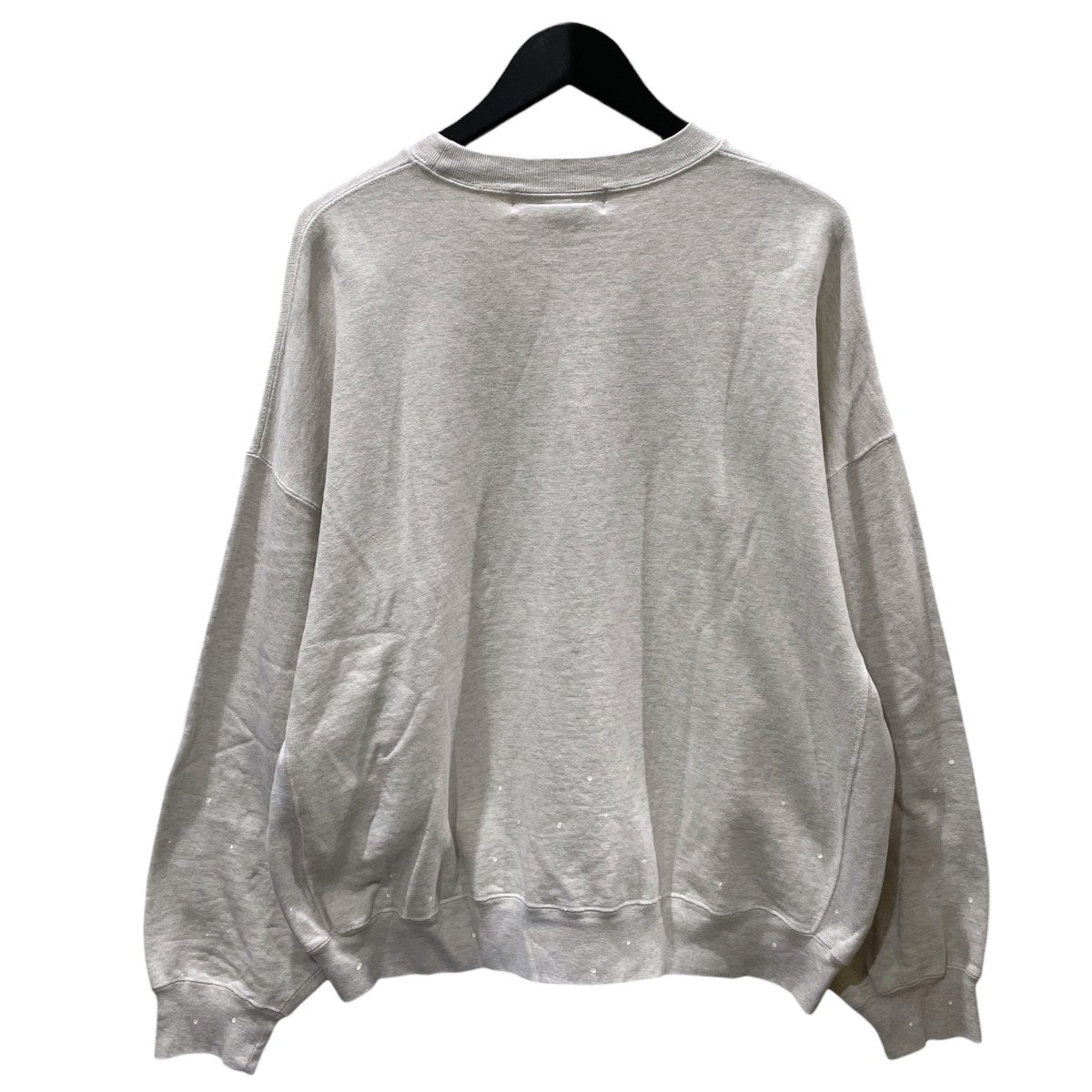 ペンキ加工スウェットトレーナー SP Finish Crew Neck Sweatshirt ILLINOIS スペシャルフィニッシュ クルーネック スウェットシャツ イリノイ
