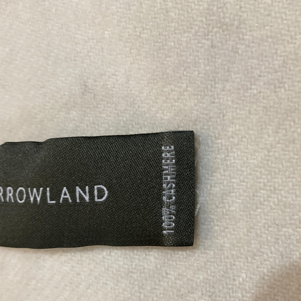 TOMORROW LAND 大判カシミヤストール 古着・中古-7枚目のアイテム画像
