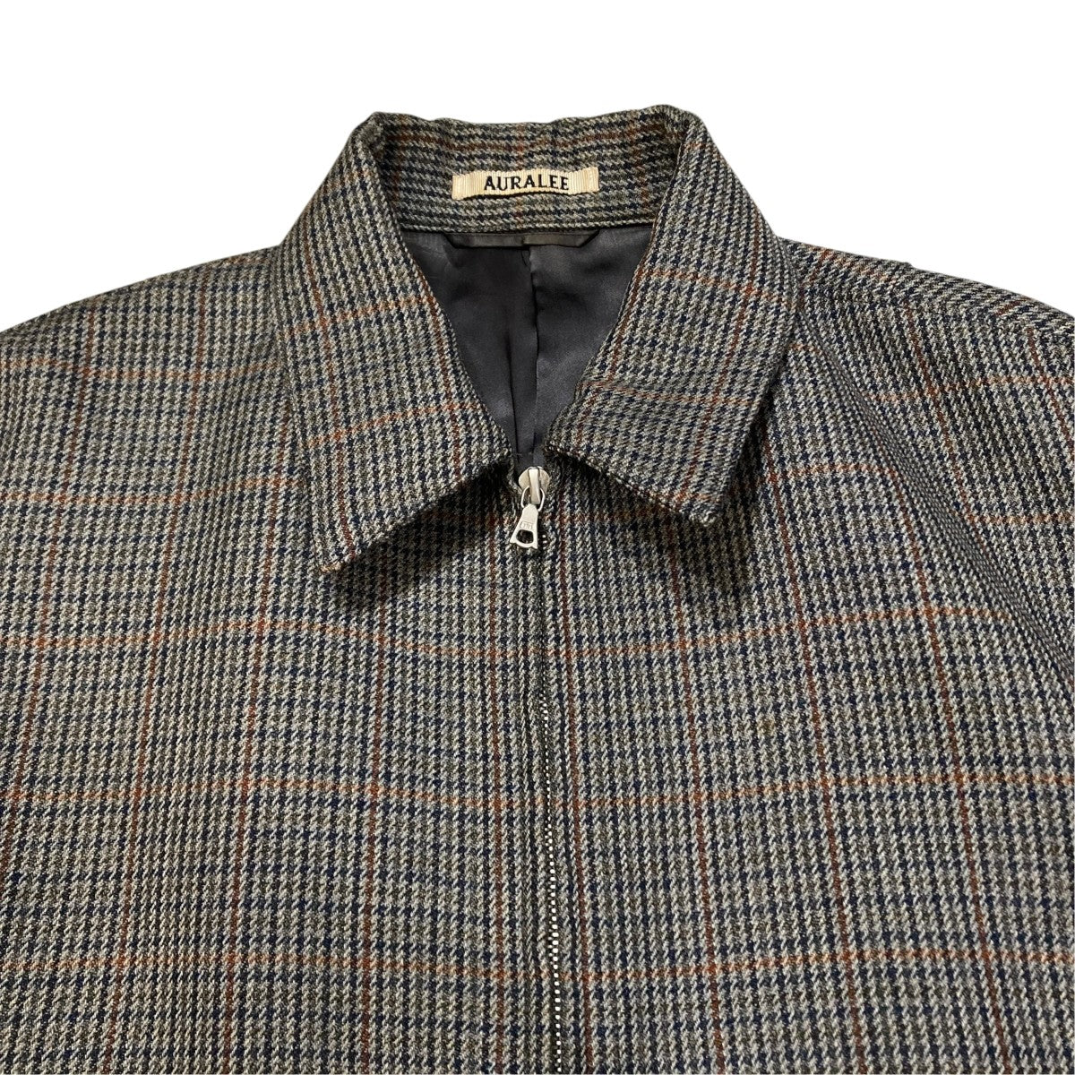 DOUBLE FACE CHECK ZIP BLOUSONジップブルゾンA8AB02BN