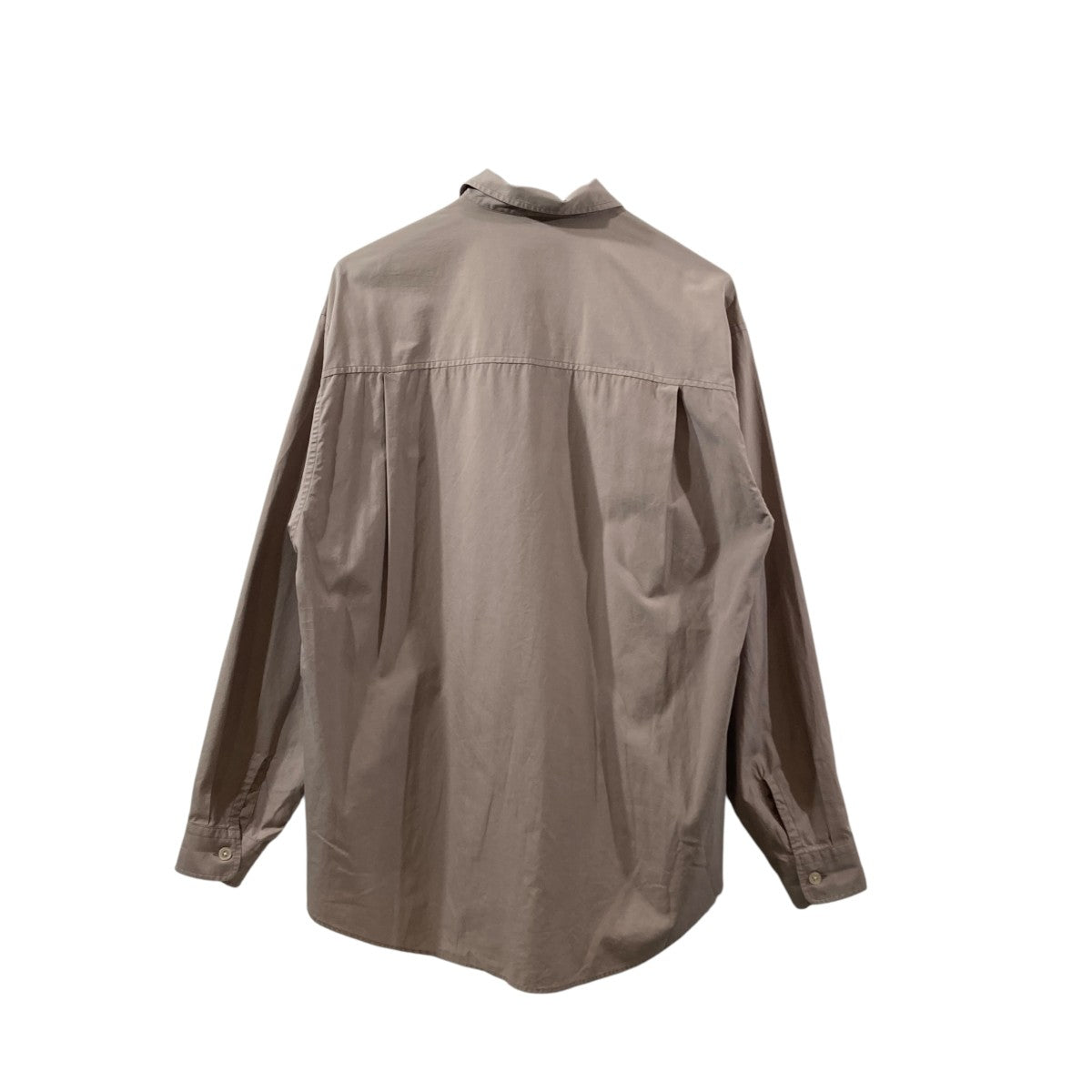 WASHED FINX TWILL BIG SHIRTS長袖シャツA20AS02TN