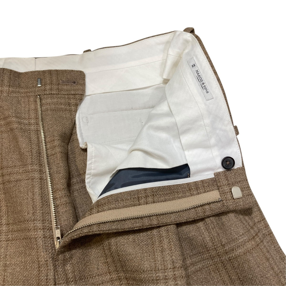 JEFFERLY TWEEDスラックスMT4303-0206C