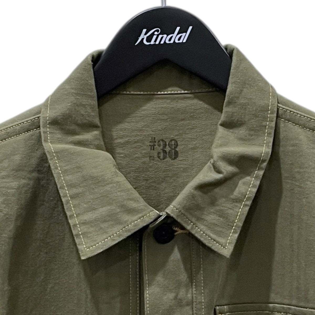 Buzz Rickson’s 26AW ヘリンボーンユーティリティジャケット U．S． MARINE CORPS M-1944 HERRINGBONE UTILITY JACKE BR15123 古着・中古-3枚目のアイテム画像