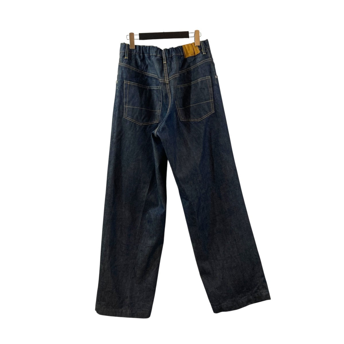 WIDE DENIM SLACKS RIGIDデニムパンツ0343