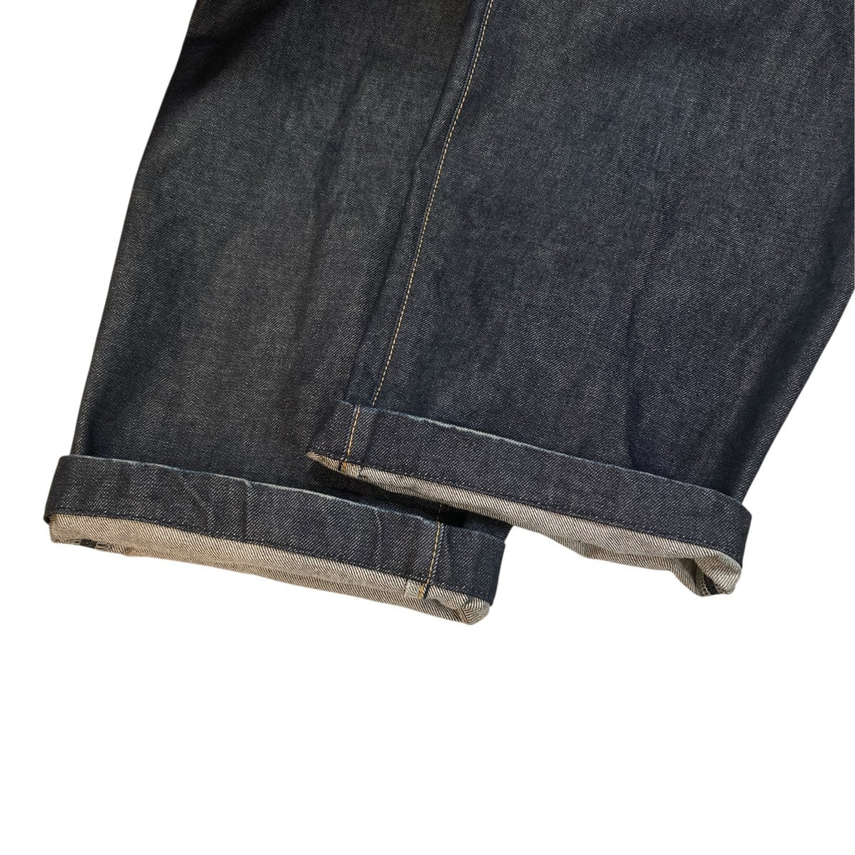 WIDE DENIM SLACKS RIGIDデニムパンツ0343
