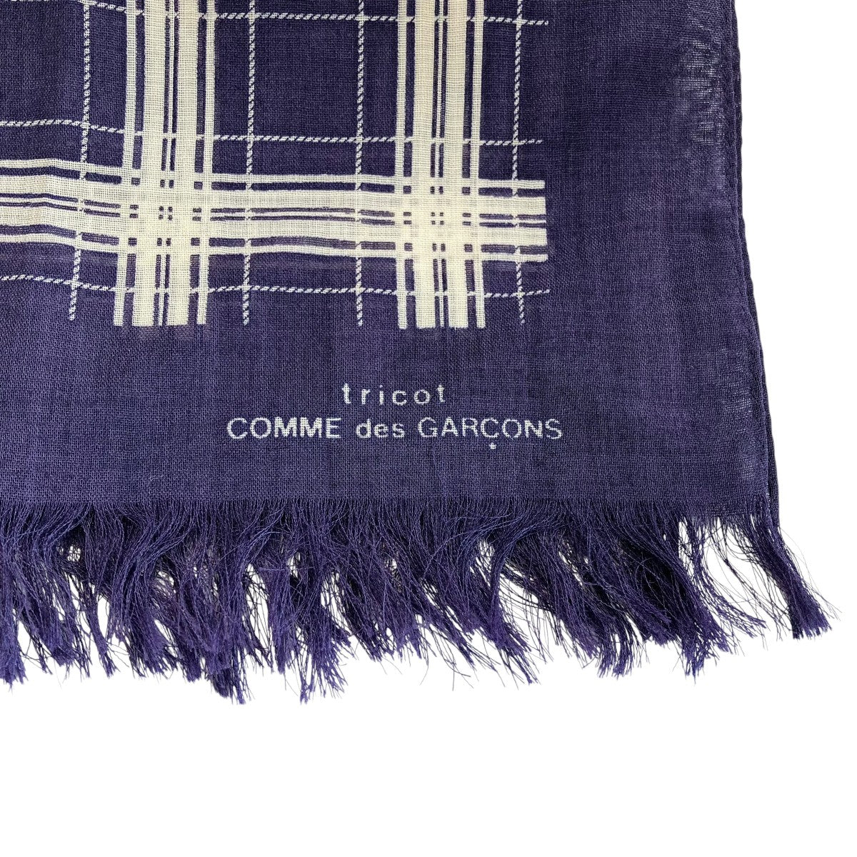 tricot COMME des GARCONS(トリココムデギャルソン) チェックストール