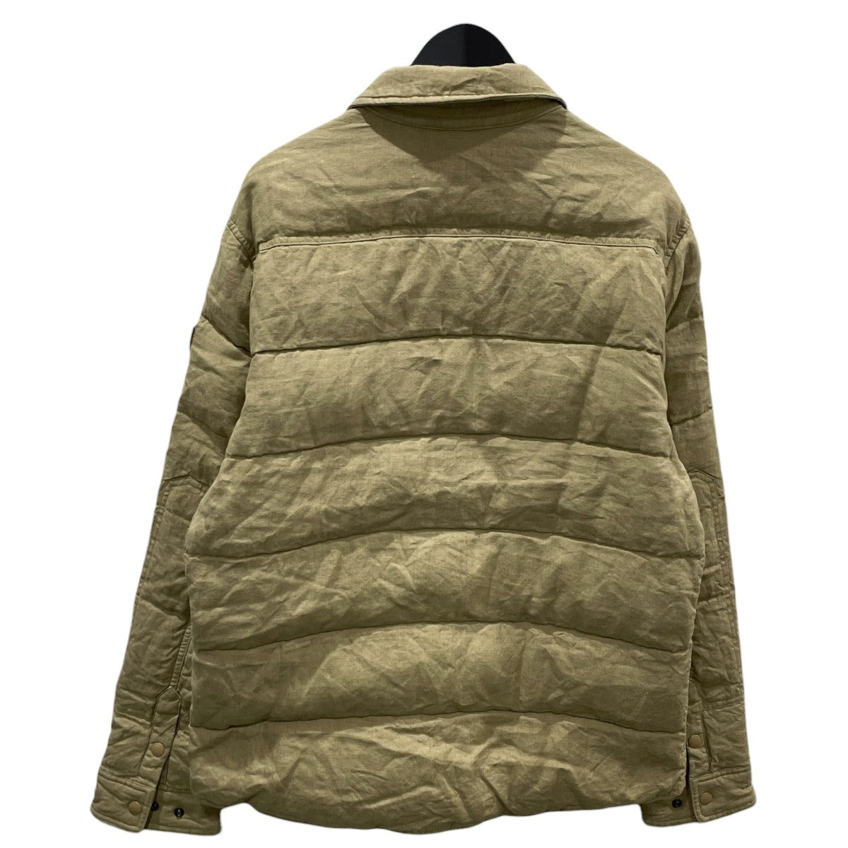 キルテッド デラヴェリネン ダウンジャケット Quilted Delave Linen Down Jacket