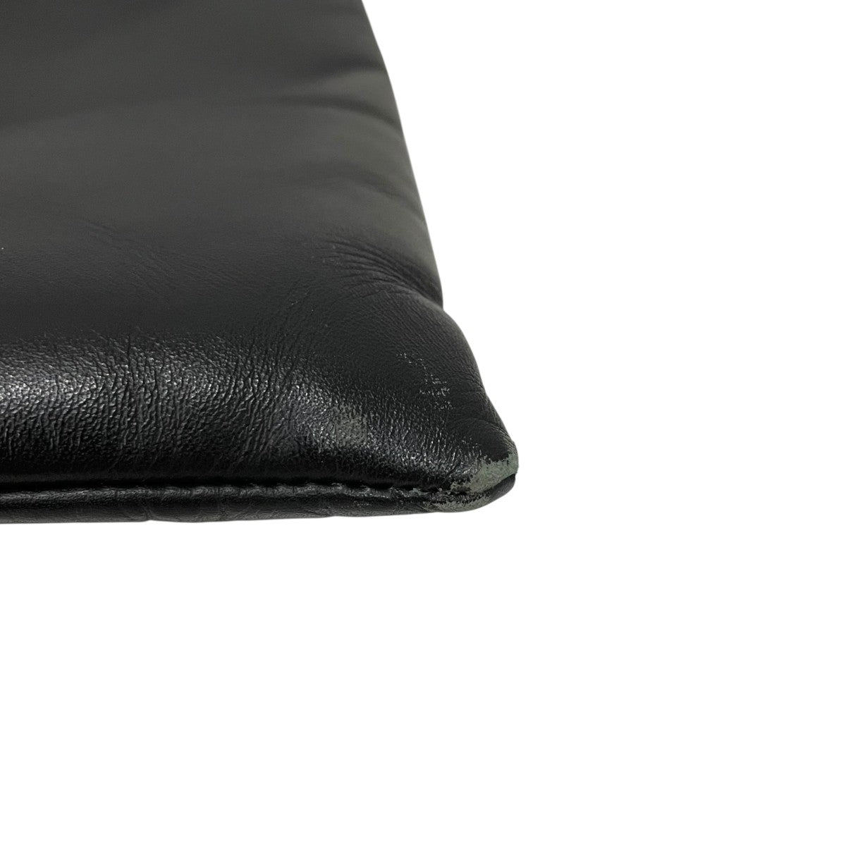 ドリスヴァンノッテン レザートートバッグ 薄型 本革 ブラック DRIES VAN NOTEN(ドリスヴァンノッテン) レザートートバッグ ブラック
