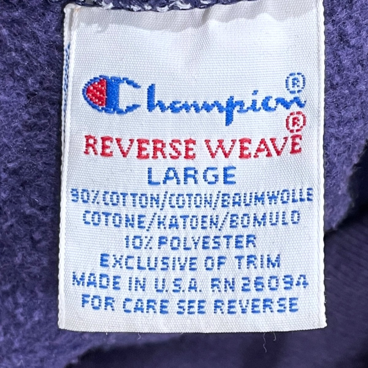 Champion 90s プルオーバーパーカー 古着・中古-9枚目のアイテム画像