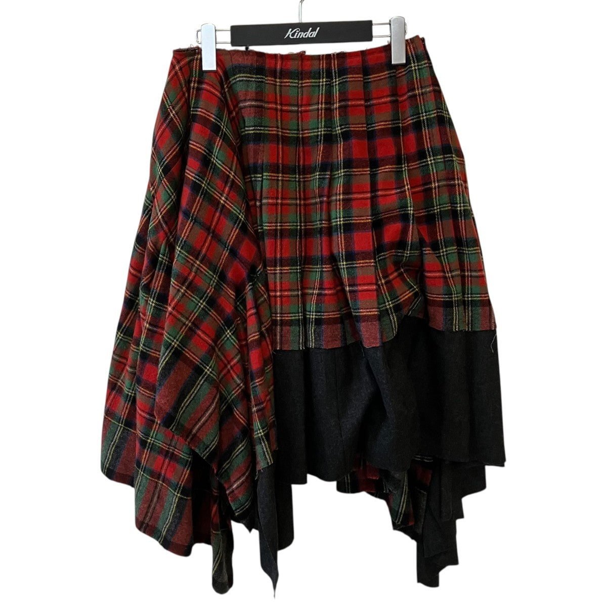 COMME des GARCONS チェックスカートGK-S018 古着・中古-1枚目のアイテム画像