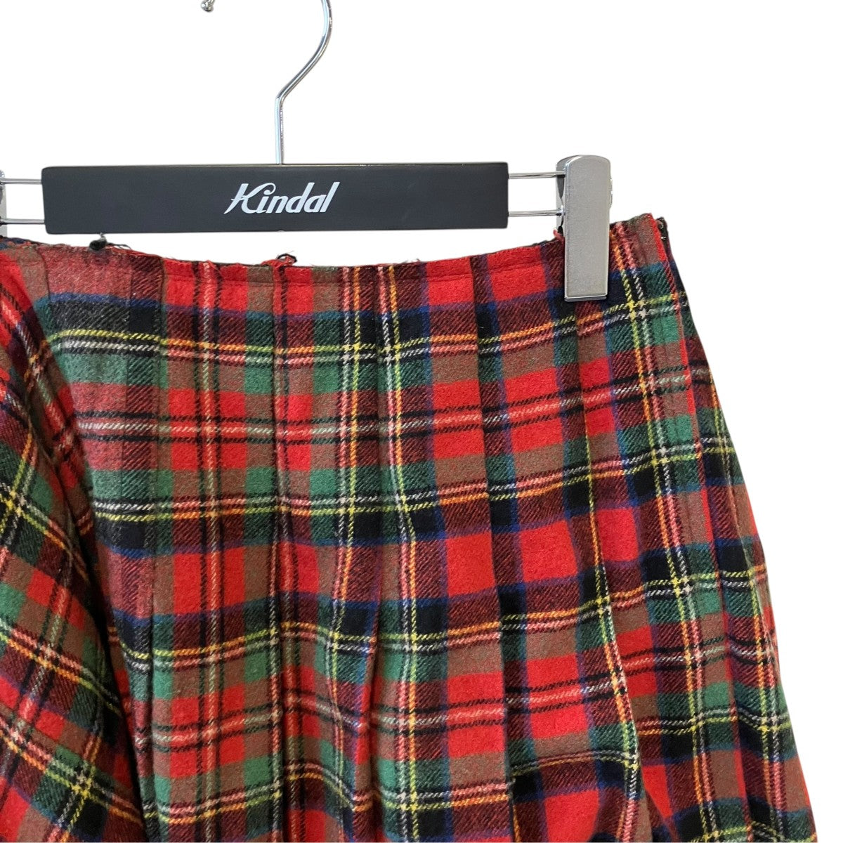 COMME des GARCONS チェックスカートGK-S018 古着・中古-3枚目のアイテム画像