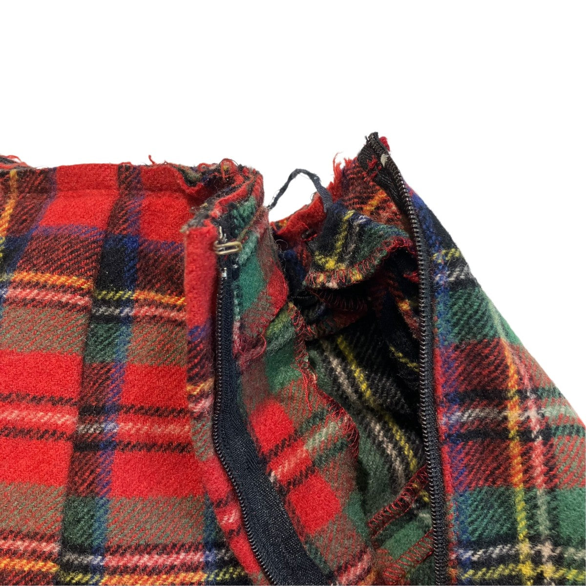 COMME des GARCONS チェックスカートGK-S018 古着・中古-6枚目のアイテム画像