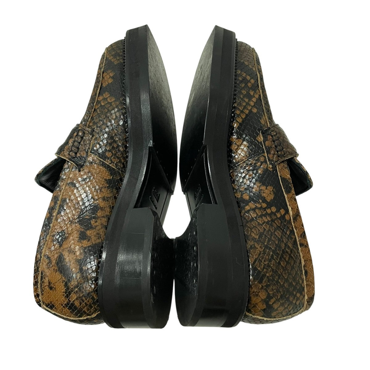 AMI Alexandre Mattiussi SGUARE TOE LOAFERSコインローファー 古着・中古-5枚目のアイテム画像