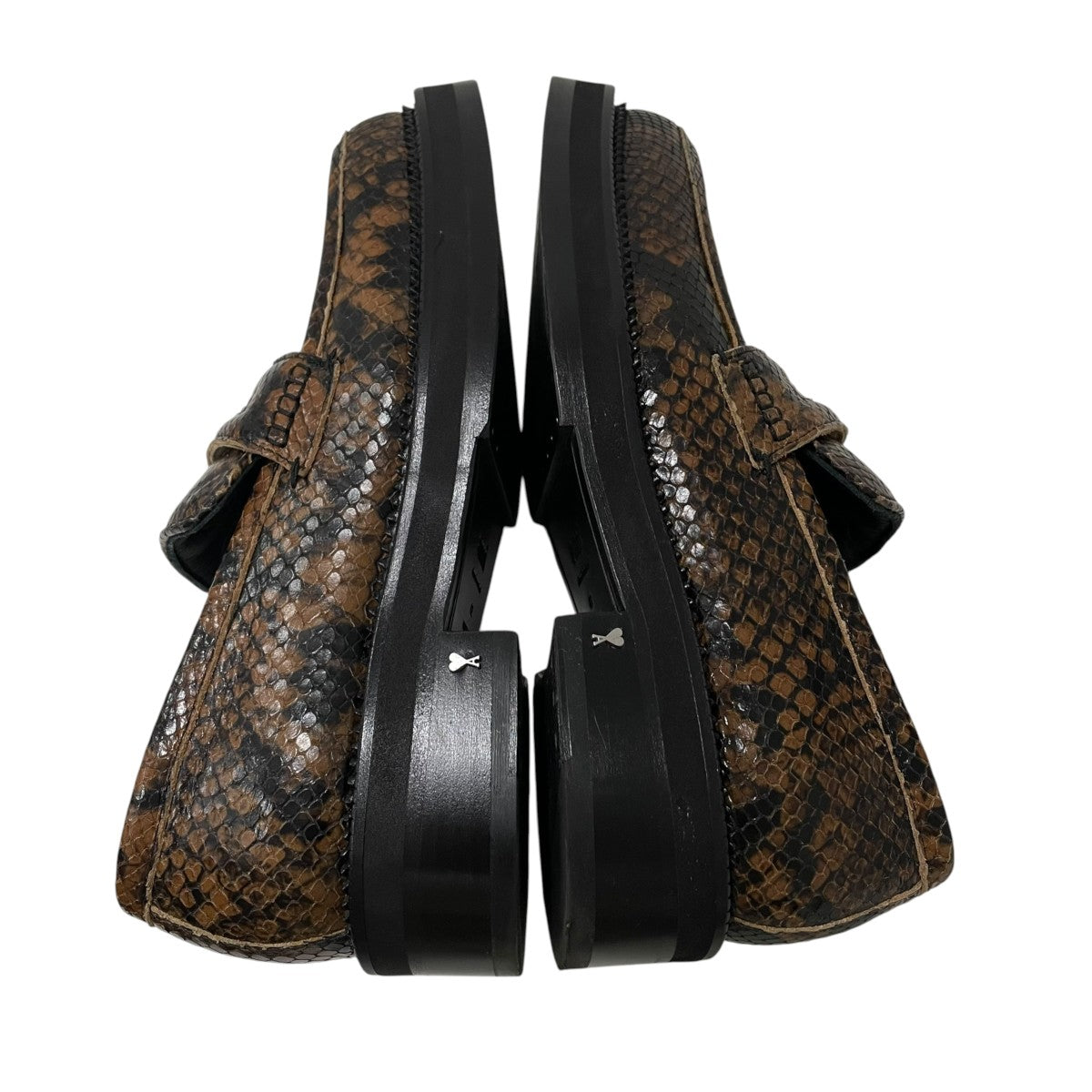AMI Alexandre Mattiussi SGUARE TOE LOAFERSコインローファー 古着・中古-6枚目のアイテム画像