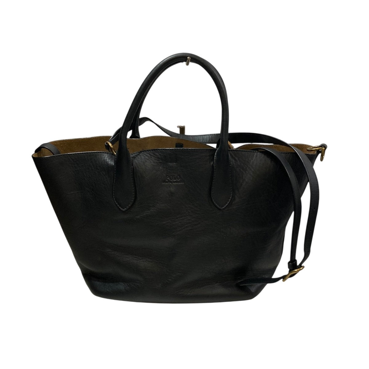 BELLPORT 2WAYレザートートショルダーバッグ
