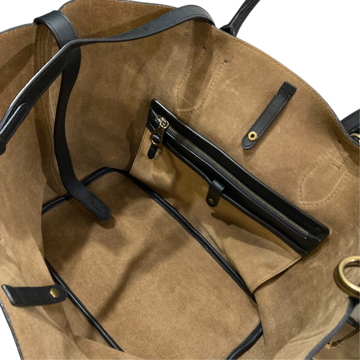 BELLPORT 2WAYレザートートショルダーバッグ