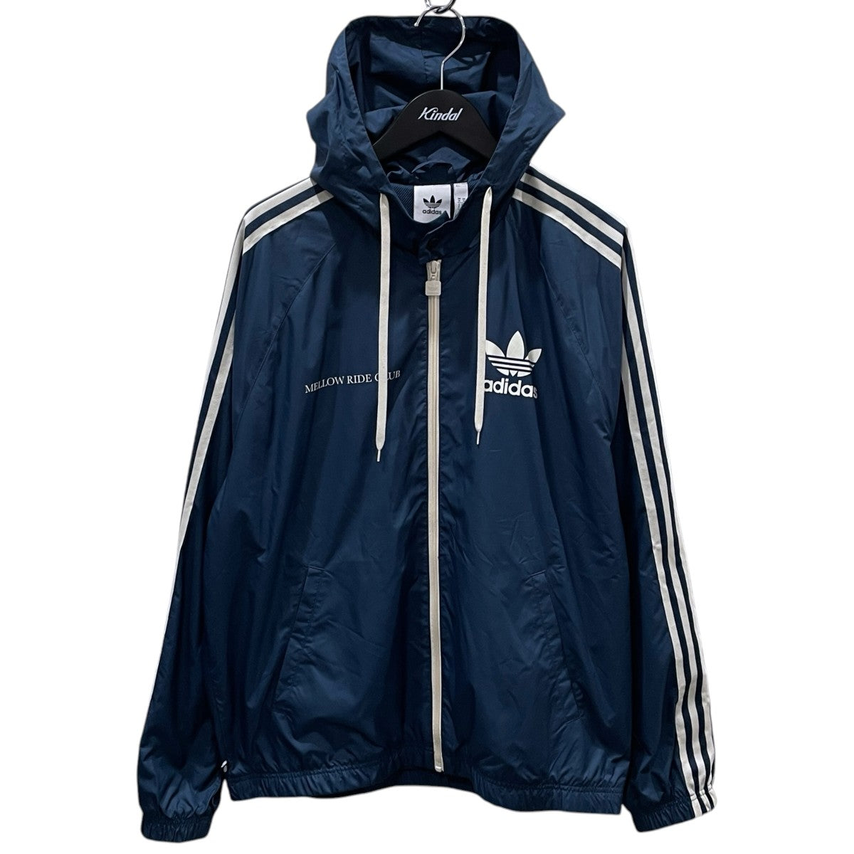 adidas フーデッドジャケット GRAPHICS MELLOW RIDE CLUB WINDBREAKER グラフィックス メロー ライド クラブ ウインドブレーカー HL9281 古着・中古-1枚目のアイテム画像