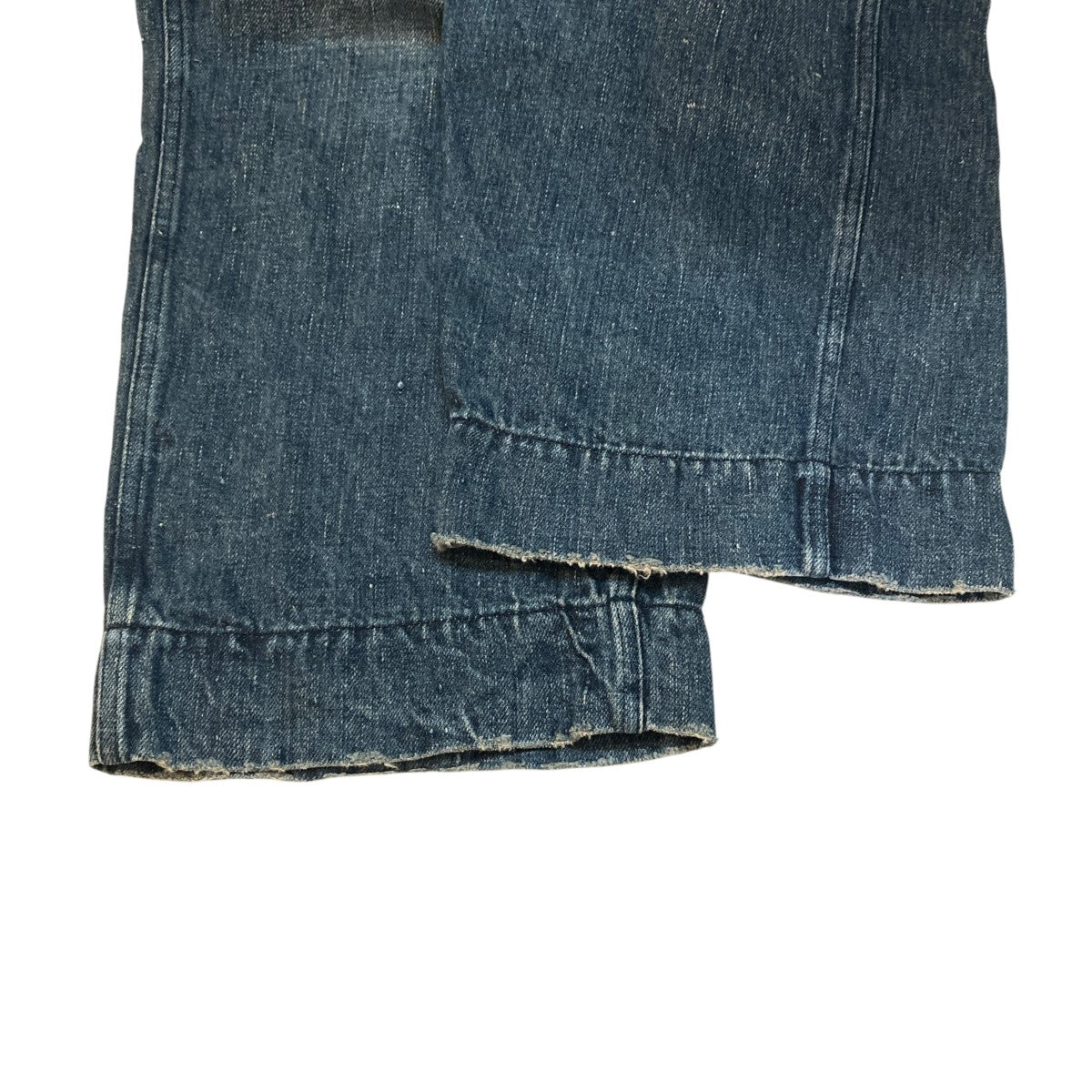 AUBERGE ROLF BLACK LAND HEMP DENIM WIDE PANTSヘンプデニムワイドパンツ 古着・中古-4枚目のアイテム画像
