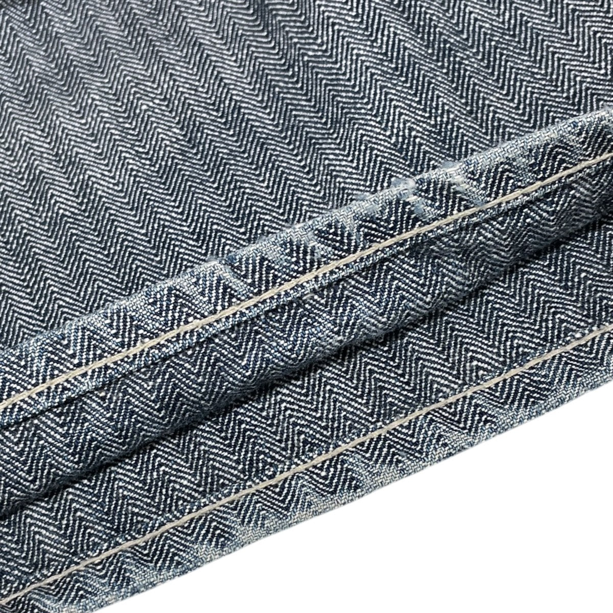 ヘリンボーン 10オンス デニム ツートーン ワークパンツ HERRINGBONE x 10oz DENIM TWO-TONE WORK PANTS SM210WHB