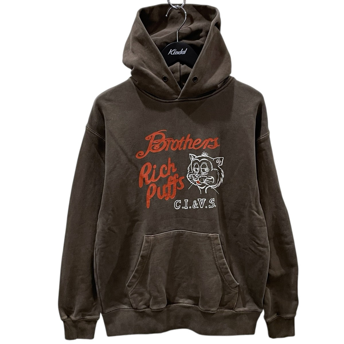 BARNS OUTFITTERS 24AW プルオーバーパーカー Max Sweat Parka RICH PUFFS マックススウェットパーカー リッチパフズ BR-24356 古着・中古-1枚目のアイテム画像