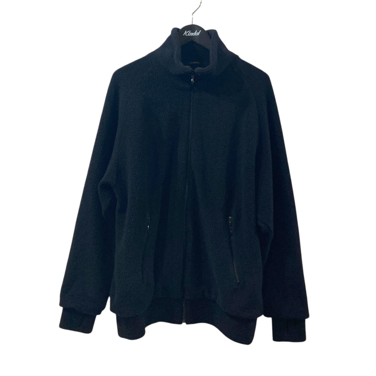 COMOLI WOOL FLEECE TRACK JACKETジップブルゾンW03-05017 古着・中古-1枚目のアイテム画像
