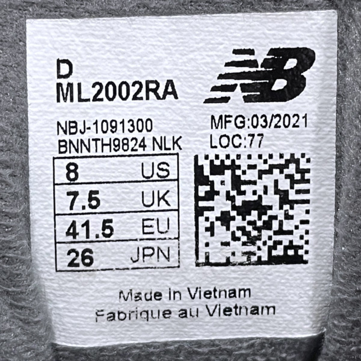 スニーカー ML2002RA
