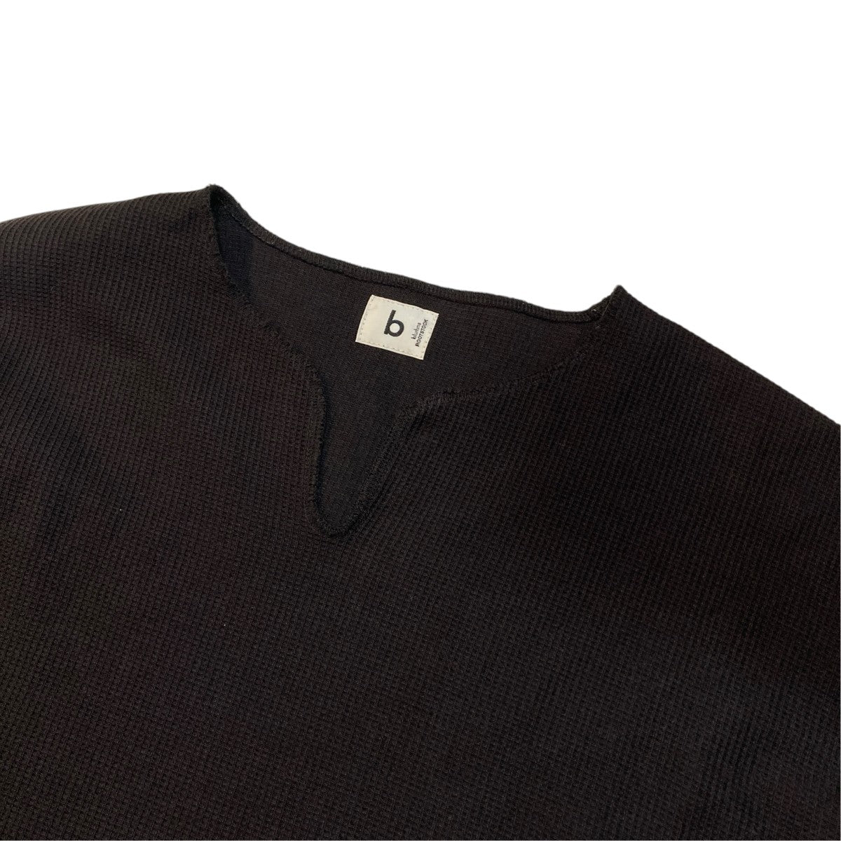 blurhms ROOTSTOCK Rough ＆ Smooth Thermal Over-neck長袖カットソーbROOTS22F15 古着・中古-3枚目のアイテム画像