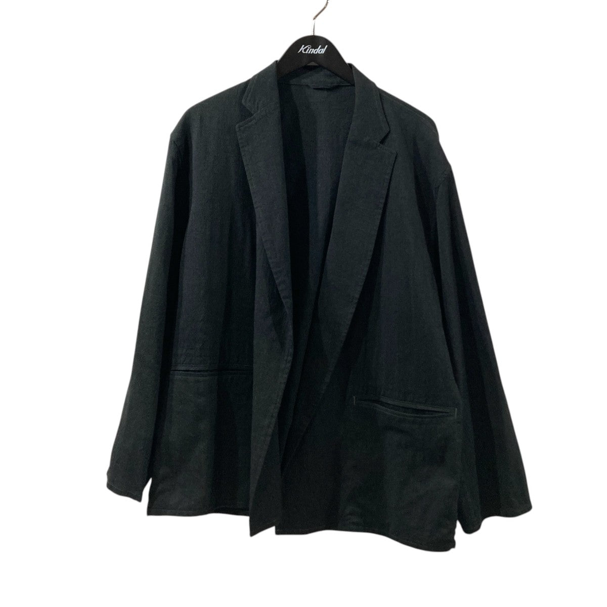 blurhms SilkWool Tropical Cardigan JacketテーラードジャケットBHS22S003 古着・中古-1枚目のアイテム画像